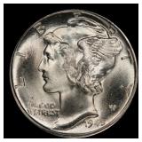 1945-d Mercury Dime TOP POP! 10c ms68+ FSB SEGS