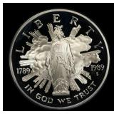 1989-s Congress Proof Modern Commem Dollar $1 pr70