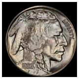 1936-s Buffalo Nickel Near Top Pop 5c ms67 SEGS