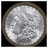 S- Rare SEARS UNC Morgan Roll With CC End 10 Coin