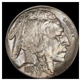 1916-d Buffalo Nickel 5c ms64+ SEGS