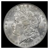 1890-p Morgan Dollar $1 Grades ms62