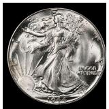 1944-p Walking Liberty Half Dollar Near Top Pop 50