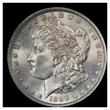 1888-o Morgan Dollar $1 Grades ms62+