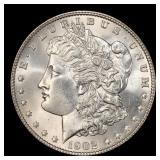 1902-p Morgan Dollar $1 Grades ms64