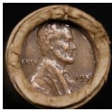 Lincoln Wheat Cent 1c Mixed Roll Orig Brandt McDon