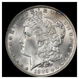 1885-o Morgan Dollar $1 Grades ms63+