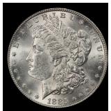 1885-p Morgan Dollar $1 Grades ms62