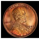 1928-d Lincoln Cent TOP POP! 1c ms66+ rd SEGS