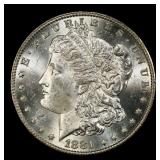 1881-o Morgan Dollar $1 Grades ms62+