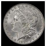 1897-s Morgan Dollar $1 Grades ms64+