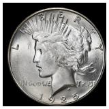 1925-s Peace Dollar Near Top Pop $1 ms64+ SEGS