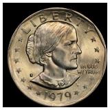 1979-d Susan B. Anthony Dollar Near Top Pop $1 ms6