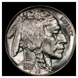 1937-p Buffalo Nickel Near Top Pop 5c ms67+ SEGS