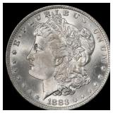 1883-o Morgan Dollar Near Top Pop! $1 ms67+ SEGS