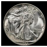 1936-d Walking Liberty Half Dollar Near Top Pop 50