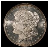 1897-p Morgan Dollar $1 Grades ms65+