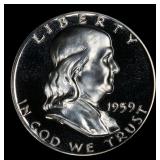 1959 Proof Franklin Half Dollar 50c pr67+ DCAM SEG