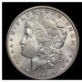 1901-o Morgan Dollar $1 Grades ms65