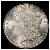 1882-p Morgan Dollar $1 ms66 SEGS