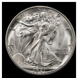 1941-s Walking Liberty Half Dollar TOP POP! 50c ms
