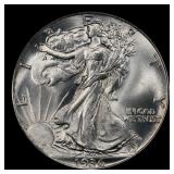 1936-p Walking Liberty Half Dollar 50c ms66+ SEGS