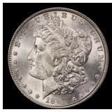 1887-p Morgan Dollar $1 Grades ms63