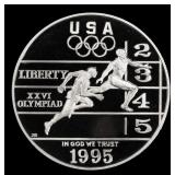 1995-p Olympics Track & Field Proof Modern Commem