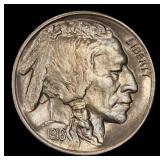 1916-s Buffalo Nickel 5c ms65+ SEGS