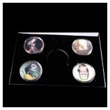 4 Coin Joker - Joaquin Phoenix - Gold Plated Round