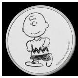 Charlie Brown Peanuts Style - 1 oz Silver Round Ro
