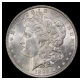 1896-p Morgan Dollar $1 Grades ms62