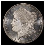 1880-s Morgan Dollar $1 Grades ms63