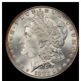 1883-p Morgan Dollar $1 Grades ms64
