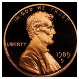 1989-s Proof Lincoln Cent 1c pr70 rd dcam SEGS