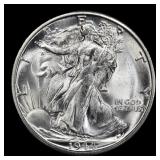 1944-s Walking Liberty Half Dollar 50c Grades ms65