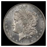 1878-s Morgan Dollar $1 Grades ms63+
