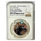 NGC NGC 2015 Marvel Thor Colorized Avengers Age of