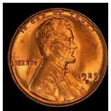 1929-s Lincoln Cent Near Top Pop! 1c ms66+ rd SEGS