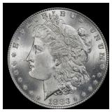 1883-p Morgan Dollar $1 Grades ms65+