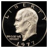 1977-s Proof Eisenhower Dollar $1 pr70 dcam SEGS