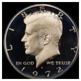 1972-s Proof Kennedy Half Dollar 50c pr69 dcam SEG