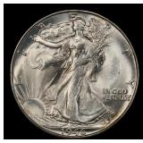 1946-d Walking Liberty Half Dollar Near Top Pop 50