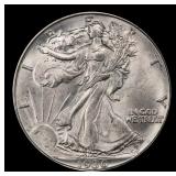 1936-d Walking Liberty Half Dollar 50c ms66 SEGS