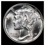 1939-p Mercury Dime Near Top Pop 10c ms67 FSB SEGS
