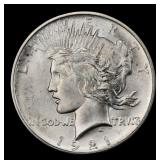 1921-p Peace Dollar Near Top Pop $1 ms66+ SEGS