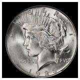 1923-d Peace Dollar Near Top Pop $1 ms66+ SEGS