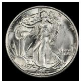 1935-p Walking Liberty Half Dollar Near Top Pop 50