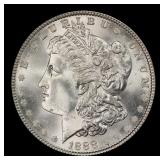 1888-p Morgan Dollar $1 ms66+ SEGS