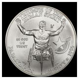 1996-d Olympics Paralympics Modern Commem Dollar $